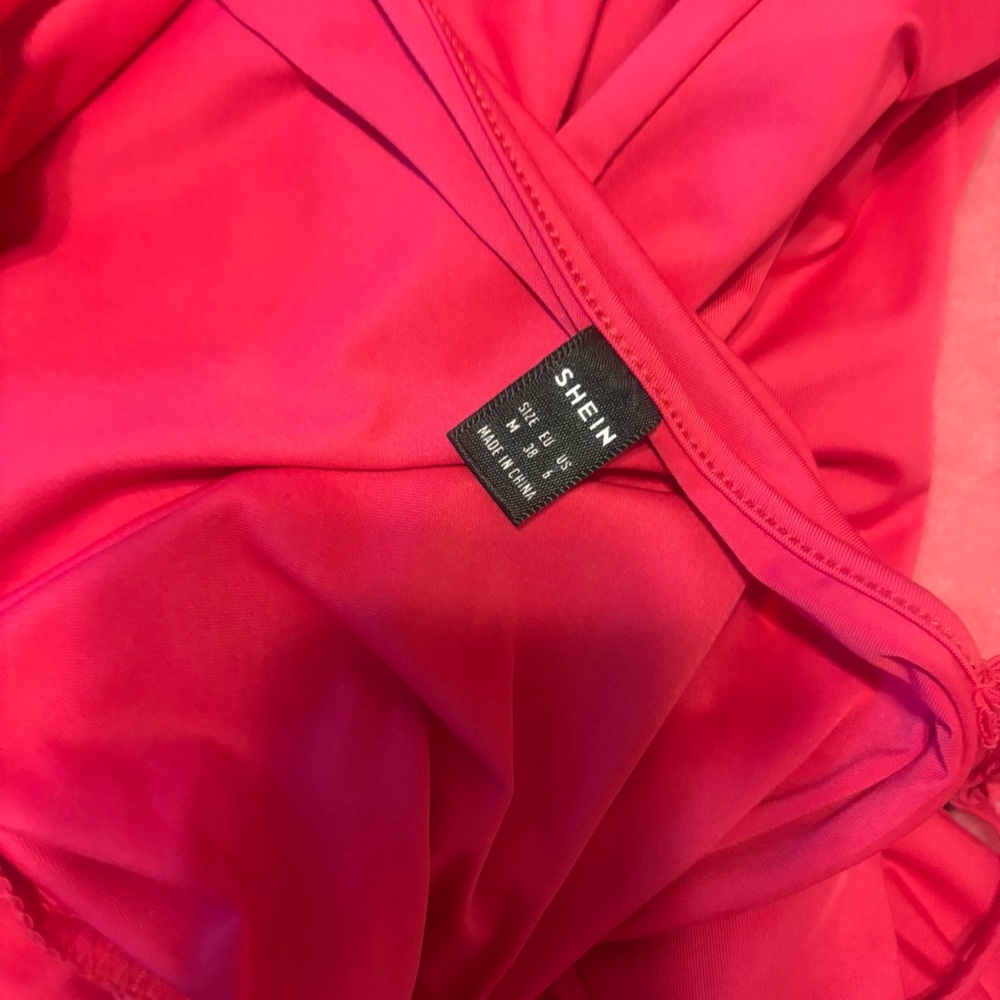SHEIN Vibrant Pink Blazer
